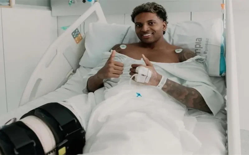 رودريجو يوجه رسالة لمحبيه بعد خضوعه لجراحة ناجحة في الركبة مؤخرًا